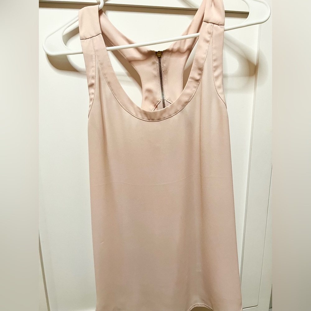 Express blush pink tank top